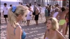 100. Elizabeth Berkley Sexy in Black Bikini – Baywatch