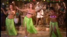 4. Elizabeth Berkley Dance in Bikini – Saved By The Bell: Hawaiian Style
