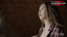 100. Alycia Debnam Carey Flashes Lingerie – Fear The Walking Dead