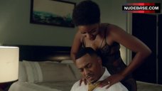 12. Teyonah Parris In Sexy Lingerie – Survivor'S Remorse