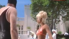 6. Halle Berry in Orange Bikini – B*A*P*S