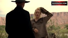 67. Ingrid Bolso Berdal Flashes Breasts – Westworld