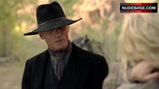 78. Ingrid Bolso Berdal Flashes Breasts – Westworld