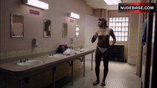 56. Laverne Cox Topless – Orange Is The New Black