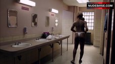 67. Laverne Cox Topless – Orange Is The New Black