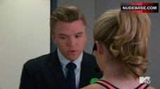 45. Greer Grammer in Sports Lingerie – Awkward.