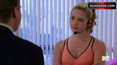 78. Greer Grammer in Sports Lingerie – Awkward.