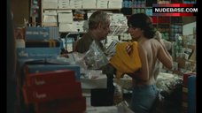 12. Anne Claude Girard Flashes Breasts – The Mouth Agape