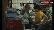 34. Anne Claude Girard Flashes Breasts – The Mouth Agape