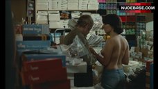 78. Anne Claude Girard Flashes Breasts – The Mouth Agape