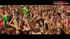 1. Mickey Facchinello Bikini Scene – 22 Jump Street
