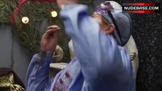 56. Michaela Stamm Bare Boobs – Scare Zone