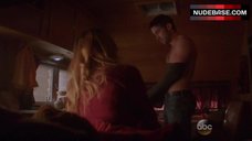 12. Rebecca Rittenhouse Sexy in Underwear – Blood & Oil
