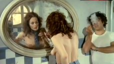 6. Martine Beswick Topless in Bathroom– Ultimo Tango A Zagarolo