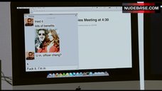 100. Libby Blanton Cleavage – Let'S Be Cops