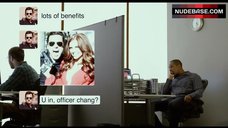 23. Libby Blanton Cleavage – Let'S Be Cops