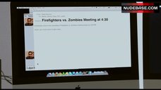 78. Libby Blanton Cleavage – Let'S Be Cops