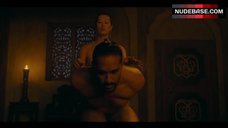7. Olivia Cheng Shows Boobs and Butt in Thong – Marco Polo