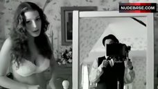 1. Jessica Pare Sexy in Lingerie – Stardom