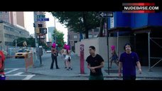 12. Michelle Miss Knockout Bracey Topless on Street – Free The Nipple