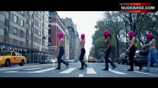 34. Michelle Miss Knockout Bracey Topless on Street – Free The Nipple