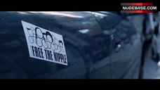 89. Michelle Miss Knockout Bracey Topless on Street – Free The Nipple