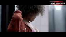 12. Antonia Thomas in Lingerie – Misfits