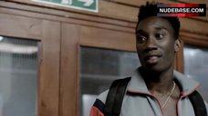 23. Sexy Antonia Thomas in Underwear – Misfits