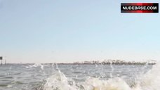 10. Jazy Berin Exposed Tits – 3 Headed Shark Attack