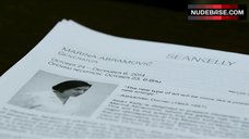 1. Marina Abramovic Lying Naked with Skeleton – The New Yorker Presents