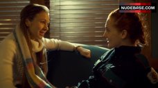 67. Katherine Barrell Lesbian Kissing – Wynonna Earp
