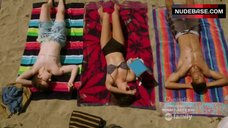 12. Maia Mitchell Sunbathing in Bikini – The Fosters