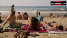 23. Maia Mitchell Sunbathing in Bikini – The Fosters