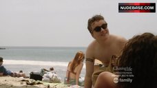 45. Maia Mitchell Sunbathing in Bikini – The Fosters