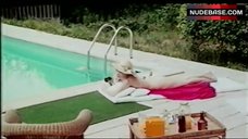 7. Jane Birin Full Nade near Pool – Projection Privee