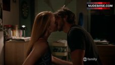 1. Katie Leclerc in Sexy Lingerie – Switched At Birth