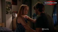 12. Katie Leclerc in Sexy Lingerie – Switched At Birth