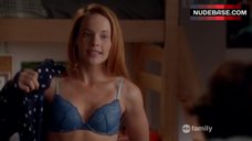 Katie Leclerc Lingerie Scene – Switched At Birth
