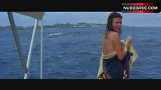 7. Jacqueline Bisset Flashes Tits – The Deep