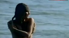 7. Jacqueline Bisset Exposed Breasts on Beach – The Sweet Ride