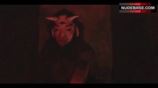 10. Athena Sanchez Nude in Devil's Outfit – Goat Witch