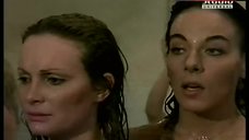 6. Martine Brochard Full Naked in Shower – Prigione Di Donne