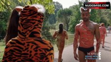 4. Alexandra Park Tiger Body Art – The Royals
