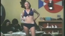 1. Tara Strohmeier Bikini Scene – The Student Teachers