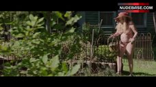 7. Catherine Carlen Nude in Garden – The Automatic Hate