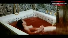 6. Lina Romay Nude in Hot Tub – Female Vampire