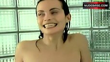 10. Sarah Bertrand Naked in Shower – Louise Et Les Marches