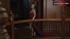 4. Sammi Hanratty Sexy in Red Dress – Seeds Of Yesterday