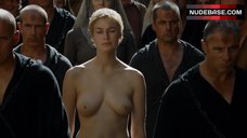 10. Lena Headey Shows Breasts, Ass and Pussy – Game Of Thrones