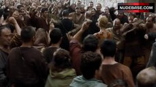 10. Lena Headey Naked into Crowd – Game Of Thrones